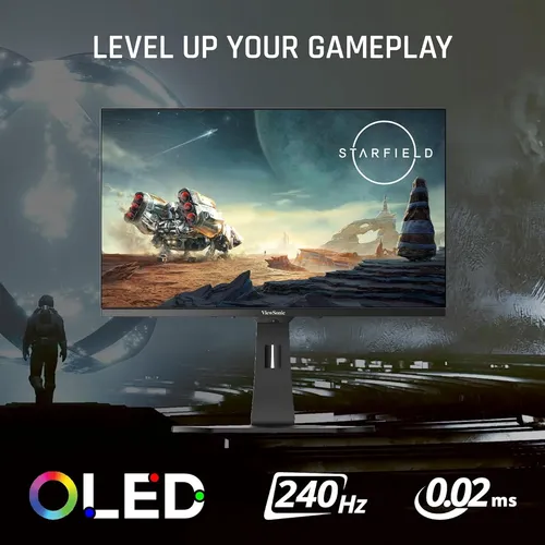 Viewsonic Xg272-2k Oled Monitor Gamer 240hz 0.01ms 27''