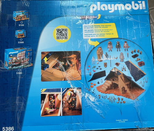 Playmobil Piramide Egipcia 5386 (Usado)