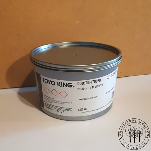 Tinta Negra Toyo Ink Para Grabado Y Xilografia X 1 Kg.