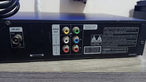 Home Theater Dvd Samsung Ht-z120 - Leitor Ruim Preto 330w (Usado)
