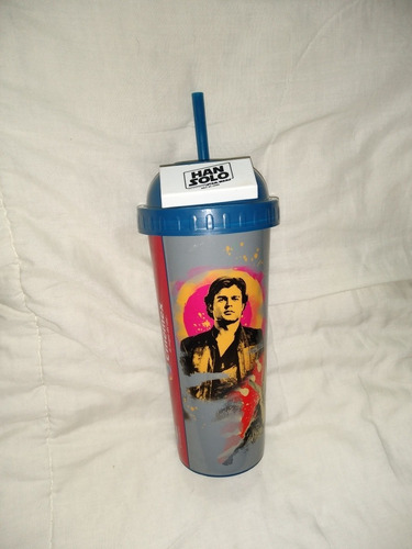 Vaso Han Solo Cinemex Star Wars Coleccionable #