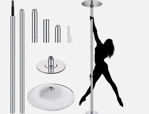 Tubo De Baile Fitness Profesional Stripper Ejercicio Ac Inox