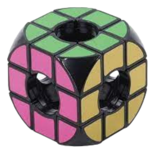 Cube World Magic Cubo Magico Disco Rounded Void 3x3 Jyj009 Color de la estructura Negro