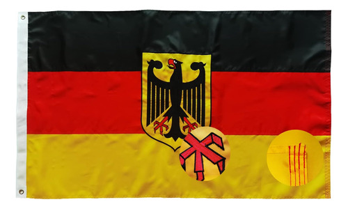 Bandera De Alférez Alemana 3x5 Pies - Bandera De Águila De A