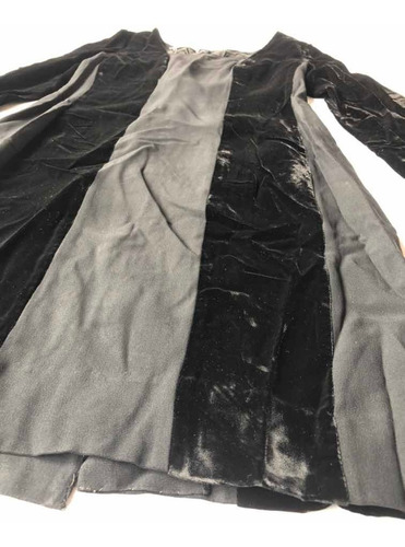 Vestido Largo Valentino Negro Made In Italy