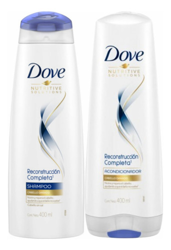 Kit Dove Reconstruccion Completa Shampoo+acond 400ml