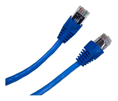 Patch Cord Cat5e U/utp Cm Commscope Azul 4,50 Metros