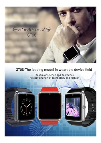 Reloj Inteligente Gt08 Cuotas sin inter s