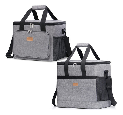 Lifewit Lonchera 24 Litro Bolsa Refrigeracion 40 Color Gris