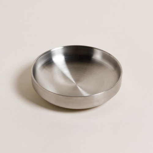 Bowl Redondo Acero Inoxidable 16 Cm Plateado