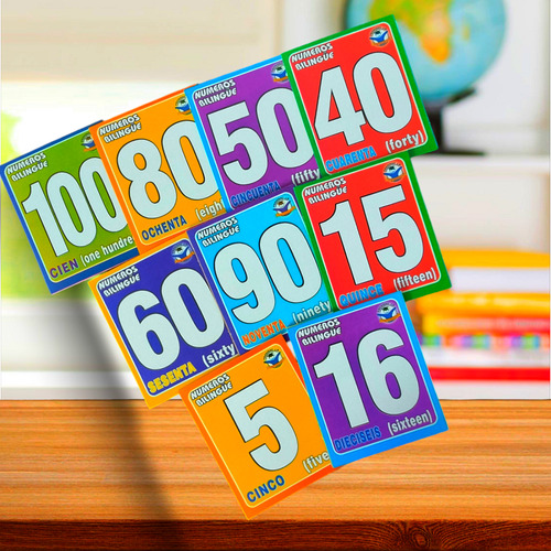 Juego Memorama Didactico Abecedario Y Numeros Bilingue Pack