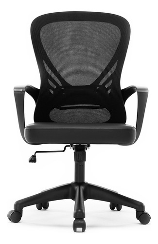 Silla Ejecutiva Office furniture Grand Ny Heavy Duty Color Negro Material Del Tapizado Algodón