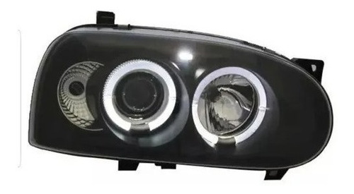 Faros C/lupa Ojo Angel Volkswagen Jetta Golf A3 93-99