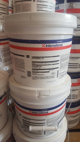 Pintura International Interzinc 22 Color Verde Galon 