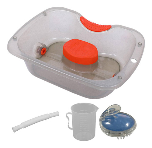 Lavabo Portátil Para Lavado De Cabello En Casa, Gris