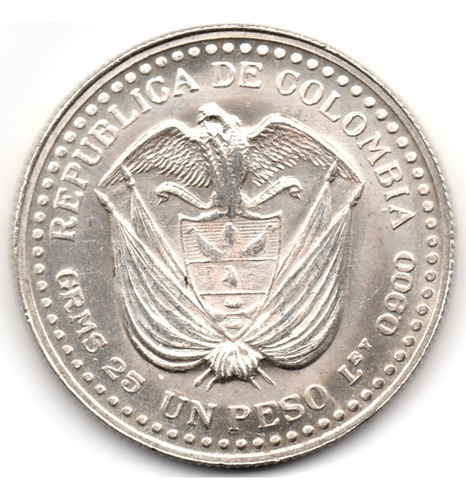 1 Peso 1956 Casa De Moneda Plata Sin Circular