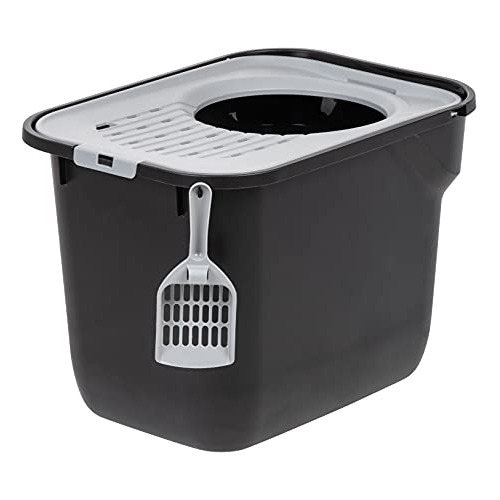 Iris Usa Caja De Litter Cat De Entrada Grande Con 7rb5d