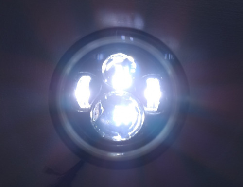 Faro Led Motocicleta Italika Arillo Led Completo (Usado)
