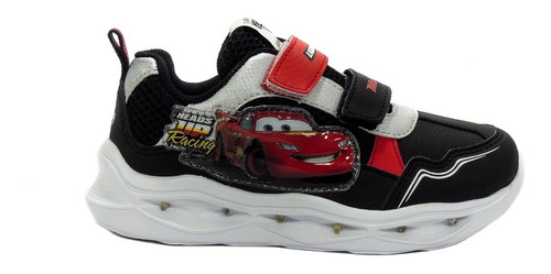 Zapatilla Disney Cars Footy Niños Luces Led Cars504