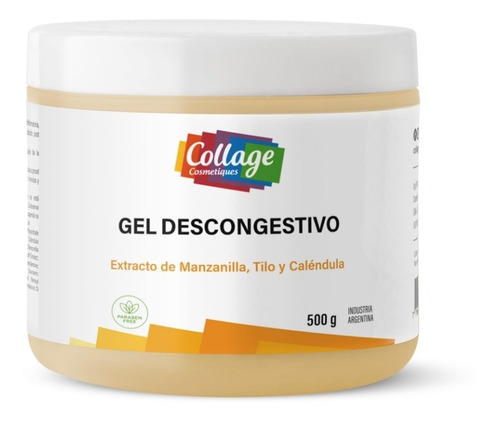 Gel Post Depilatorio Descongestivo Collage X 500 Gr Lefemme