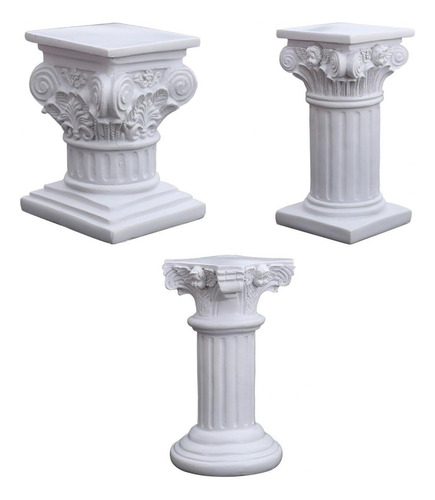 Pilar Romano Estatua De Columna Griega Soporte De Pedestal
