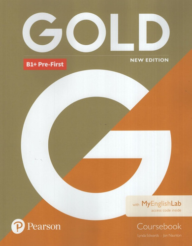 Gold B1+ Pre-first (new Edition) - Coursebook + My English L