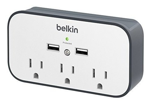 Regulador De Voltaje Belkin 3-outlet Wall Mount Cradle