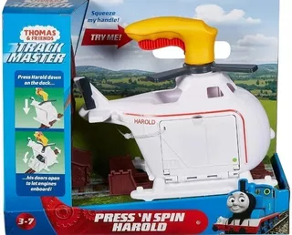 Thomas & Friends Track Master Helicóptero Harold Gira Gira.