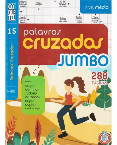 Passatempos Coquetel Caça Palavras Jumbo Fácil Kit 2 Volumes