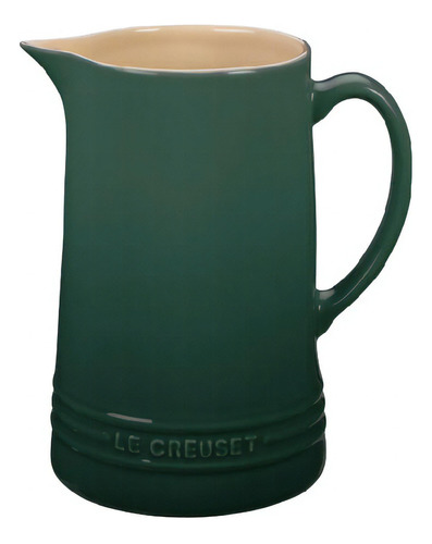 Jarra Le Creuset Em Ceramica 1,5l Utensilio Para Cozinha Cor Verde Artichaut