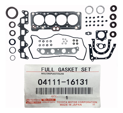 Kit Empacadura 0411116131 Corolla Sky Baby Camry 1.6 Sky