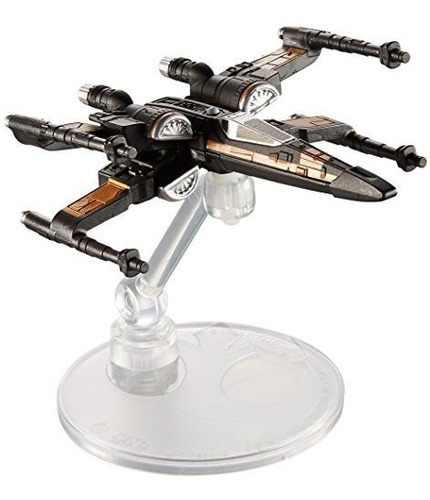 Hot Wheels Star Wars Poes Xwing Vehiculo De Combate