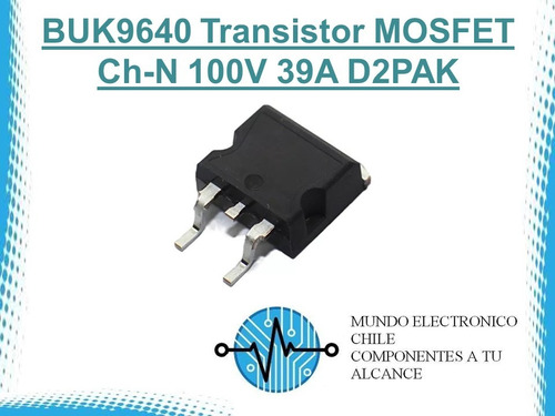 Buk9640 Transistor Mosfet Ch-n 100v 39a D2pak