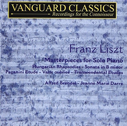 Cd Masterpieces For Solo Piano 1 - F. Liszt