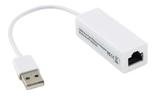 Imagen 1 de 2 de Adaptador Usb A Ethernet Red Lan Rj45 Compatible Mac Windows