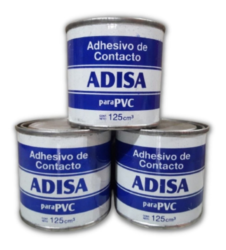 Adhesivo De Contacto Pvc Adisa X1/8lts.