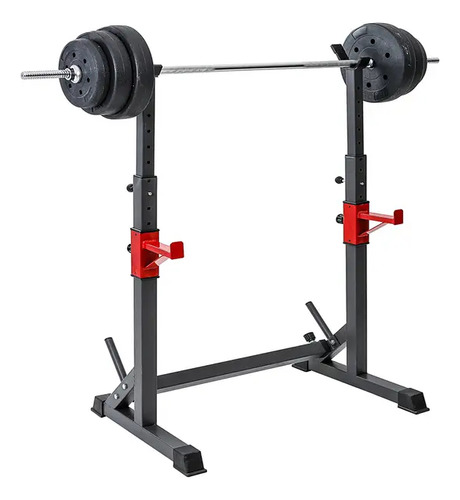 Squat Rack Ajustable Atril Para Barra  Mod D241 / C8group