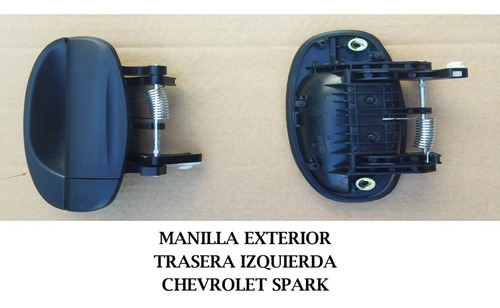 (ap-06) Manilla Exterior Trasera Izquierda Chevrolet Spark.
