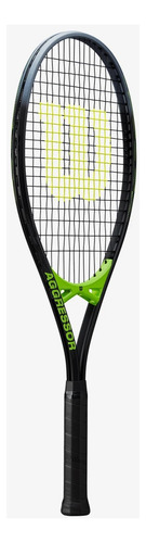 Raqueta De Tenis Aggressor Negra/verde 4 3/8 Wilson