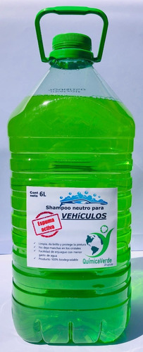 Shampoo Neutro Para Vehículos 6 L