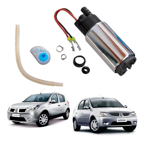 Imagem 1 de 6 de Bomba Elétrica Universal De Combustível Flex Bosch F000te159