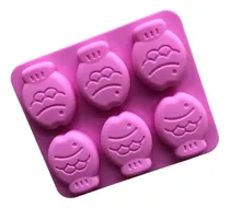 Comprar Molde Silicona Velas, Jabones,  Resina, Pescados 6 Cav