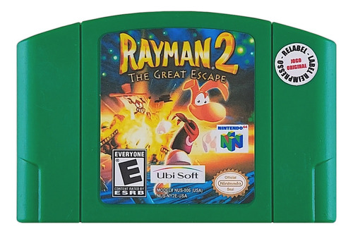 Rayman 2 The Great Escape Original Nintendo 64 N64