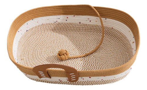 Cesta De Gato Tejido De Cuerda Cesta De Gato Accesorios Para