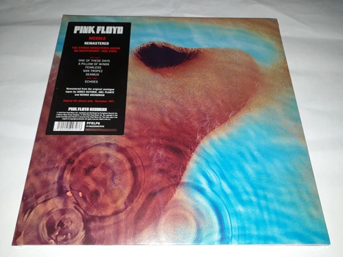 Lp Pink Floyd Meddle Vinil Novo E Lacrado