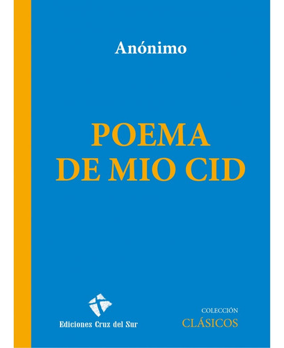 Poema Del Mio Cid Anonimo