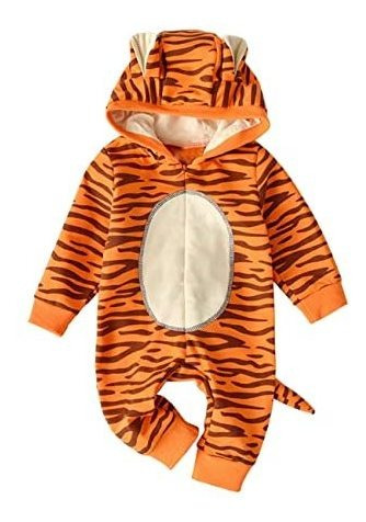 Agqt Bebé Niños Niñas Tigre Traje 3d Cartoon Animal V9fsz