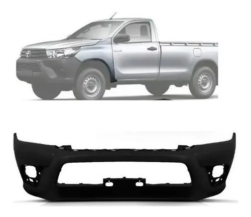 Parachoque Dianteiro Toyota Hilux Cd 2016 A 2019 Novo