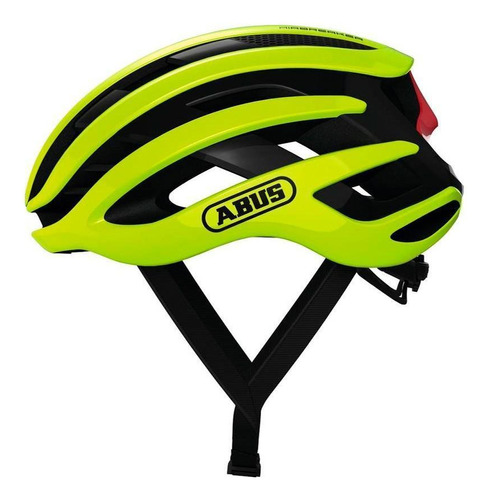 Capacete Ciclismo Abus Airbreaker -amarelofluor-52-58 Cm