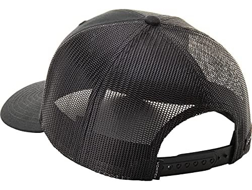 Gorra Vortex Camo Punch Snap Back Para Hombre, Negra, Talla